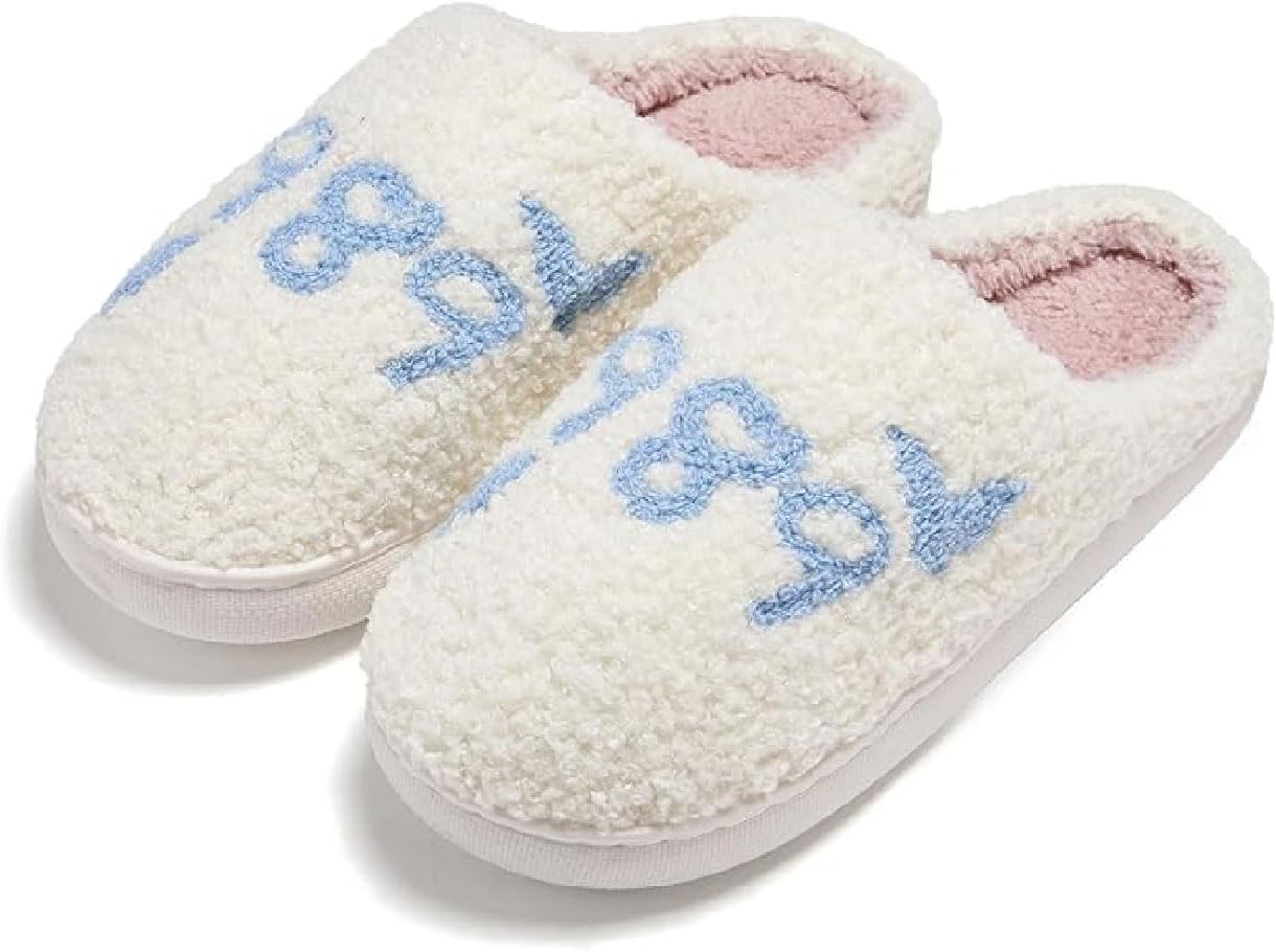 Рождественские тапочки Titype, милые праздничные тапочки, теплые домашние тапочки для женщин и мужчин, пушистые тапочки для улицы и дома, тапочки для спальни, домашняя обувь для дам, синий
Рождественские тапочки Titype, милые праздничные тапочки, теплые домашние тапочки для женщин и мужчин, пушистые тапочки для улицы и дома, тапочки для спальни, домашняя обувь для дам, синий