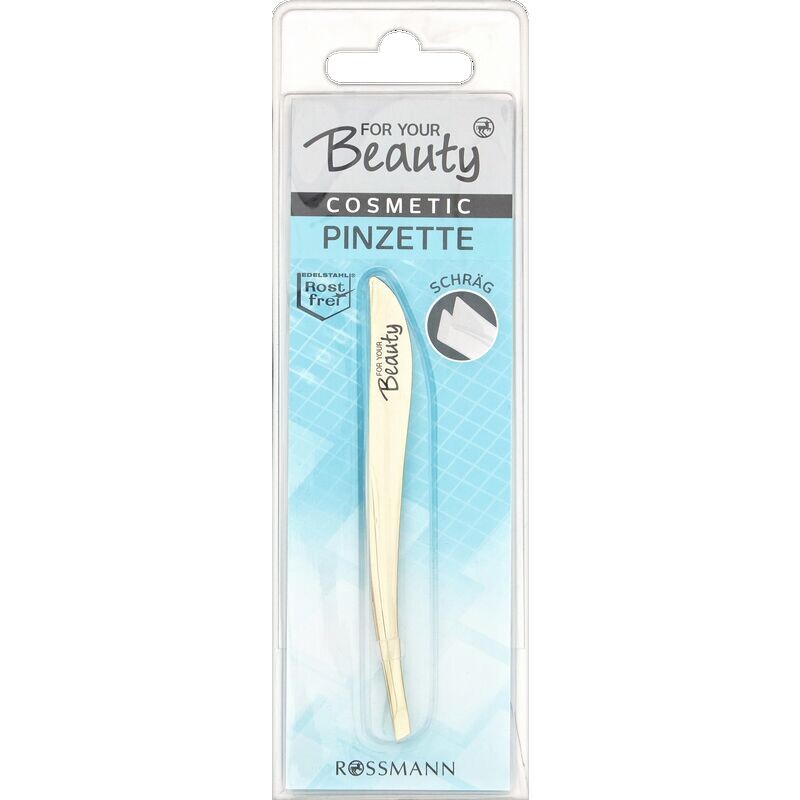 Пинцет под углом For Your Beauty, 1 шт.
Пинцет под углом For Your Beauty, 1 шт.