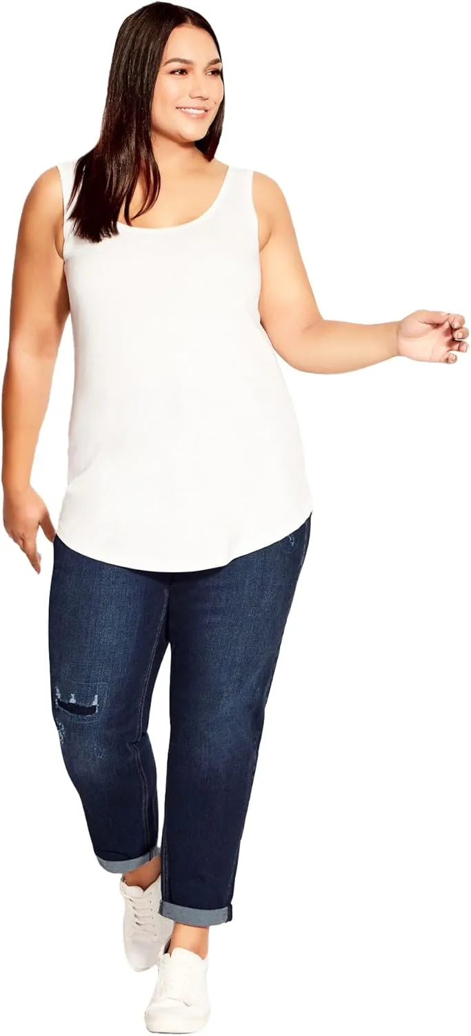Женские джинсы Avenue Plus Size Petite Girlfriend Rip
Женские джинсы Avenue Plus Size Petite Girlfriend Rip