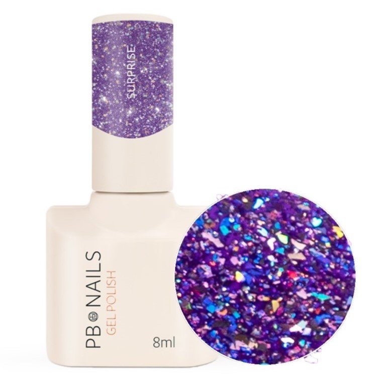 PB NAILS Hybrid Varnish SURPRISE - 8 мл
PB NAILS Hybrid Varnish SURPRISE - 8 мл