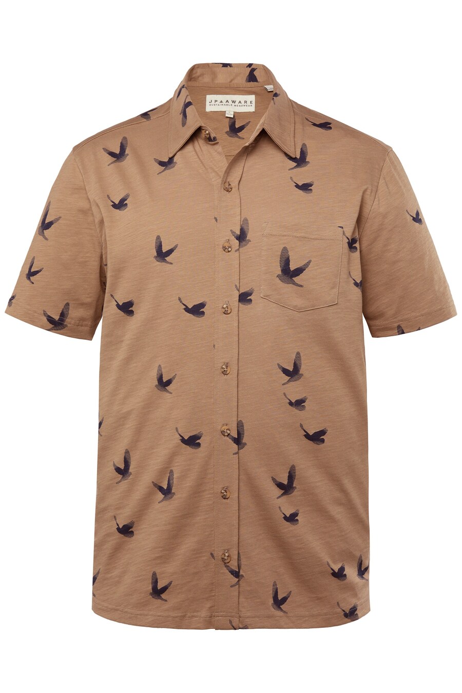 Рубашка на пуговицах классического кроя JP1880, светло-коричневый
Рубашка на пуговицах классического кроя JP1880, светло-коричневый