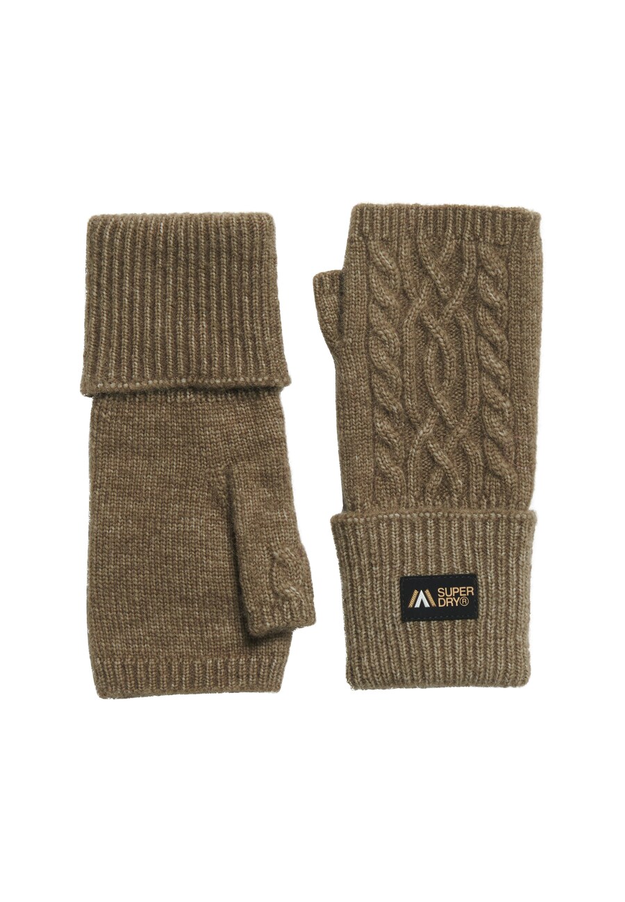Перчатки без пальцев Superdry, оливковый
Перчатки без пальцев Superdry, оливковый