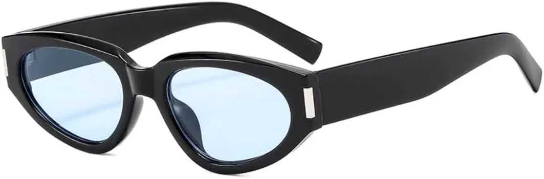 Маленькие солнцезащитные очки «кошачий глаз» для женщин, модные градиентные очки с защитой от УФ-излучения UV400, для мужчин, в стиле ретро TOIPASTN, Black Blue
Маленькие солнцезащитные очки «кошачий глаз» для женщин, модные градиентные очки с защитой от УФ-излучения UV400, для мужчин, в стиле ретро TOIPASTN, Black Blue