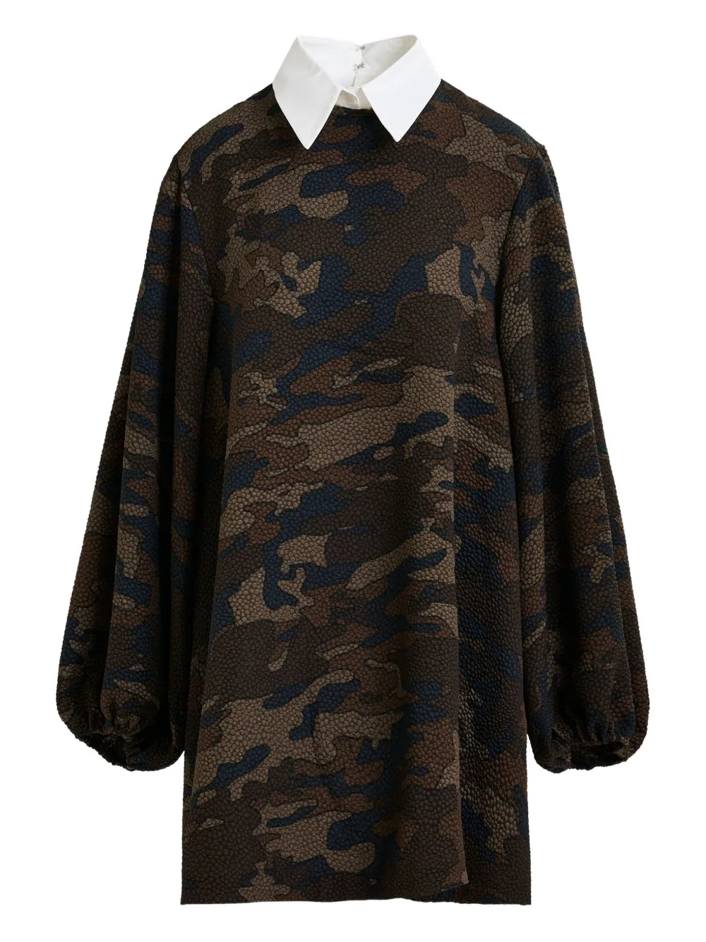 Мини-платье с камуфляжным принтом и рукавами-фонариками Essentiel Antwerp, коричневый
Мини-платье с камуфляжным принтом и рукавами-фонариками Essentiel Antwerp, коричневый