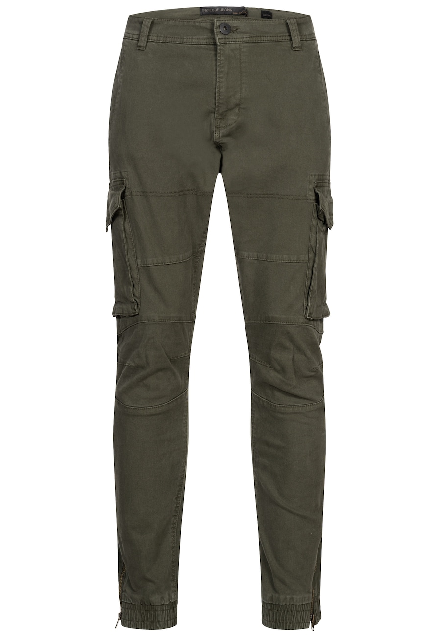 Зауженные брюки-карго INDICODE JEANS Alex, зеленый
Зауженные брюки-карго INDICODE JEANS Alex, зеленый