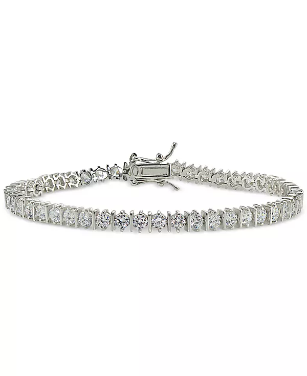 Теннисный браслет с кубическим цирконием, покрытый розовым золотом 18 карат, стерлинговым серебром с желтым золотом 18 карат и стерлинговым серебром, созданный для Macy's Giani Bernini, silver
Теннисный браслет с кубическим цирконием, покрытый розовым золотом 18 карат, стерлинговым серебром с желтым золотом 18 карат и стерлинговым серебром, созданный для Macy's Giani Bernini, silver