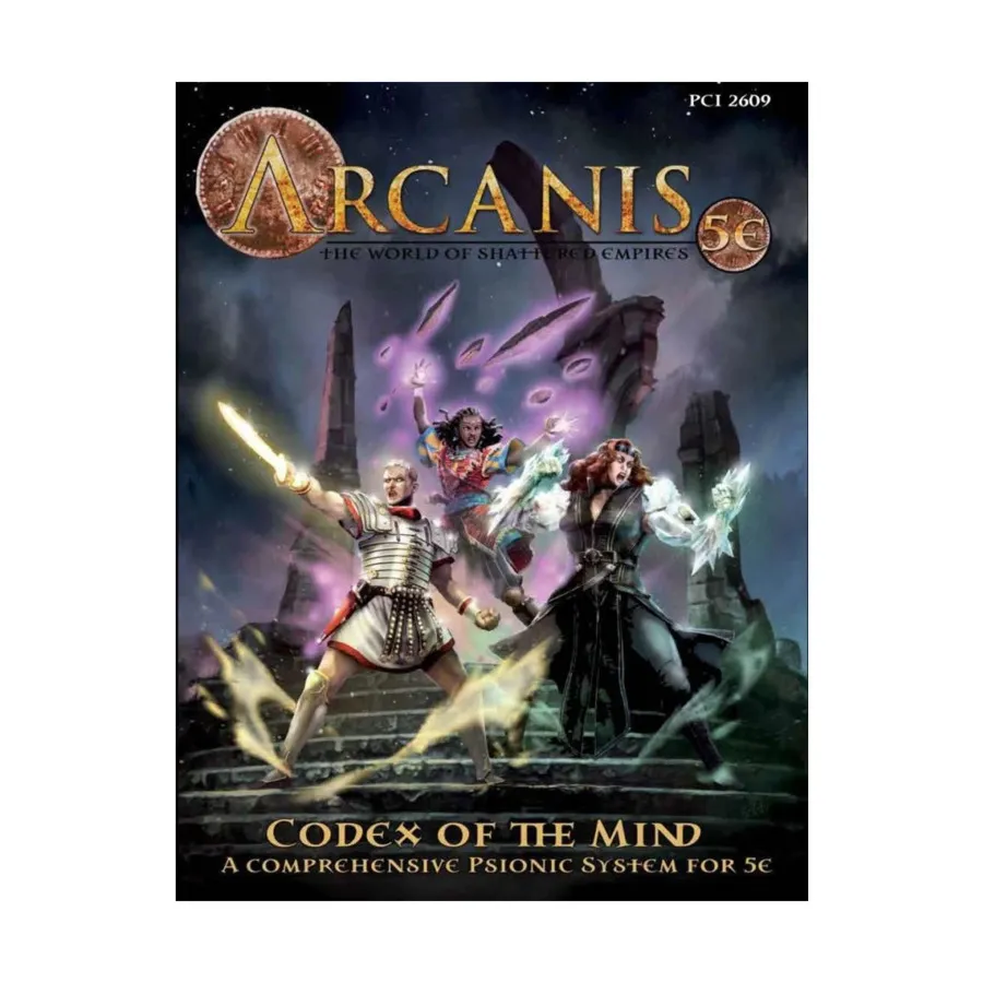 Codex of the Mind, Arcanis - The World of Shattered Empires, твердый переплет
Codex of the Mind, Arcanis - The World of Shattered Empires, твердый переплет