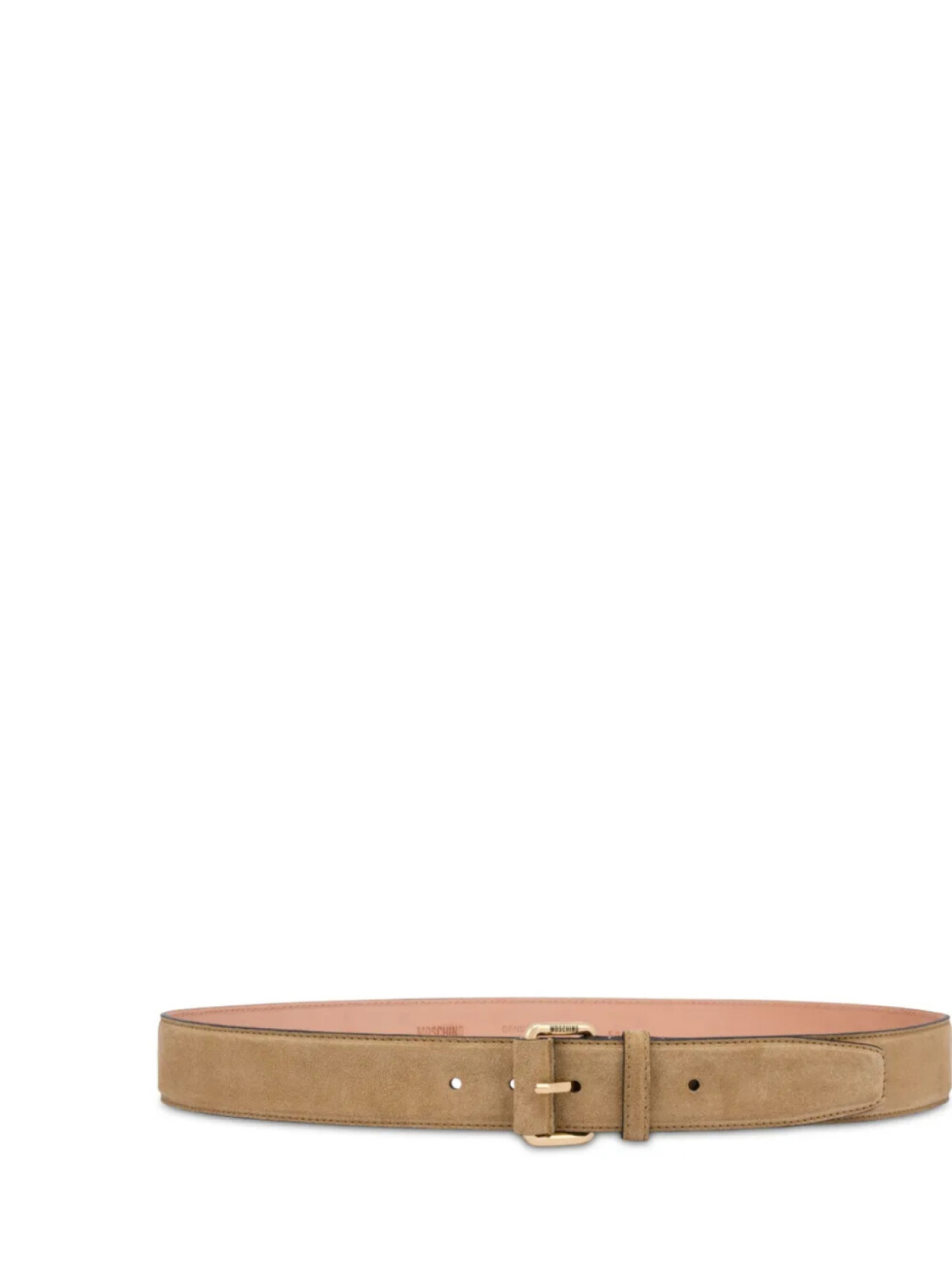 Ремень Moschino из замши, коричневый
Ремень Moschino из замши, коричневый