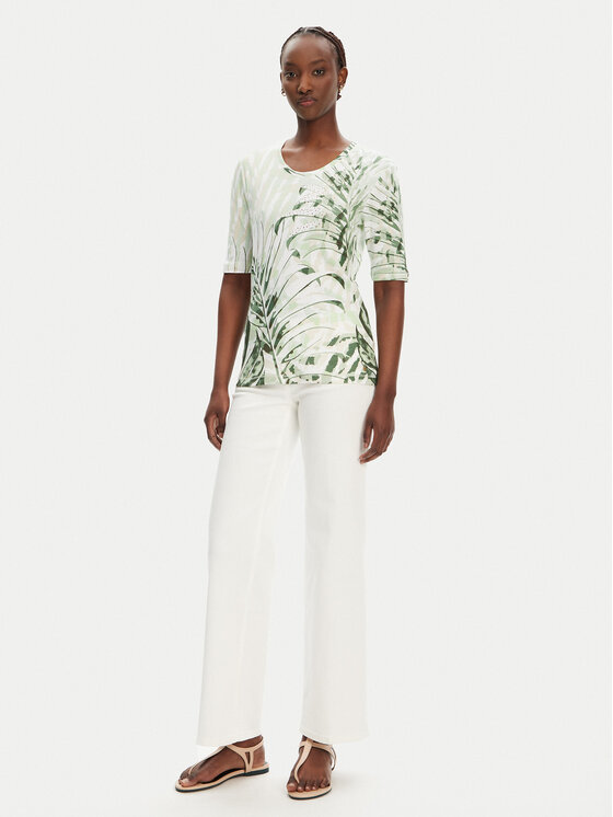 Блузка обычного кроя 11105126 Olsen, зеленый 
Блузка обычного кроя 11105126 Olsen, зеленый