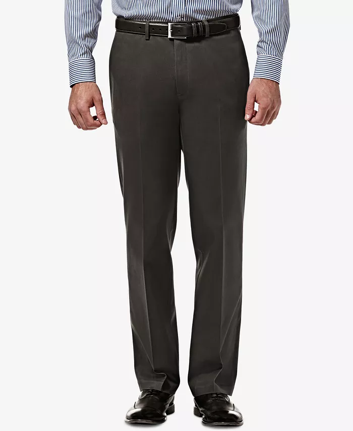 Мужские премиальные прямые брюки-чинос без глажки с эластичной тканью и плоской передней частью Haggar, серый
Мужские премиальные прямые брюки-чинос без глажки с эластичной тканью и плоской передней частью Haggar, серый