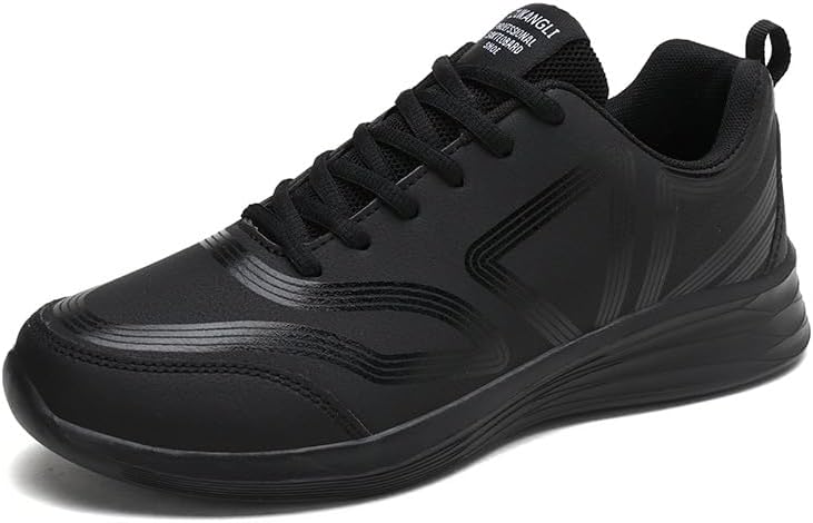 Мужские легкие беговые кроссовки, повседневные кожаные кеды, удобная спортивная обувь для прогулок, занятий в спортзале, путешествий и повседневной носки Qacksv, черный
Мужские легкие беговые кроссовки, повседневные кожаные кеды, удобная спортивная обувь для прогулок, занятий в спортзале, путешествий и повседневной носки Qacksv, черный