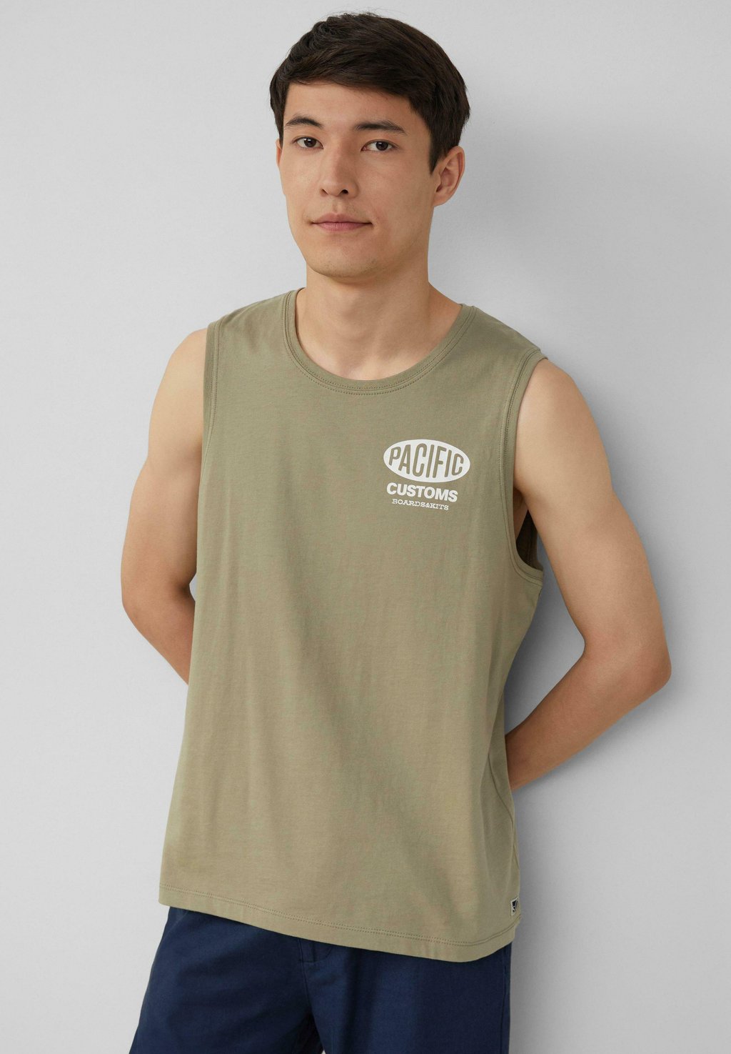 Майка s.Oliver, темно-зеленый
Майка s.Oliver, темно-зеленый