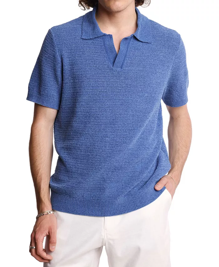 Мужская поло Johnny Collar Paisley & Gray, синий
Мужская поло Johnny Collar Paisley & Gray, синий