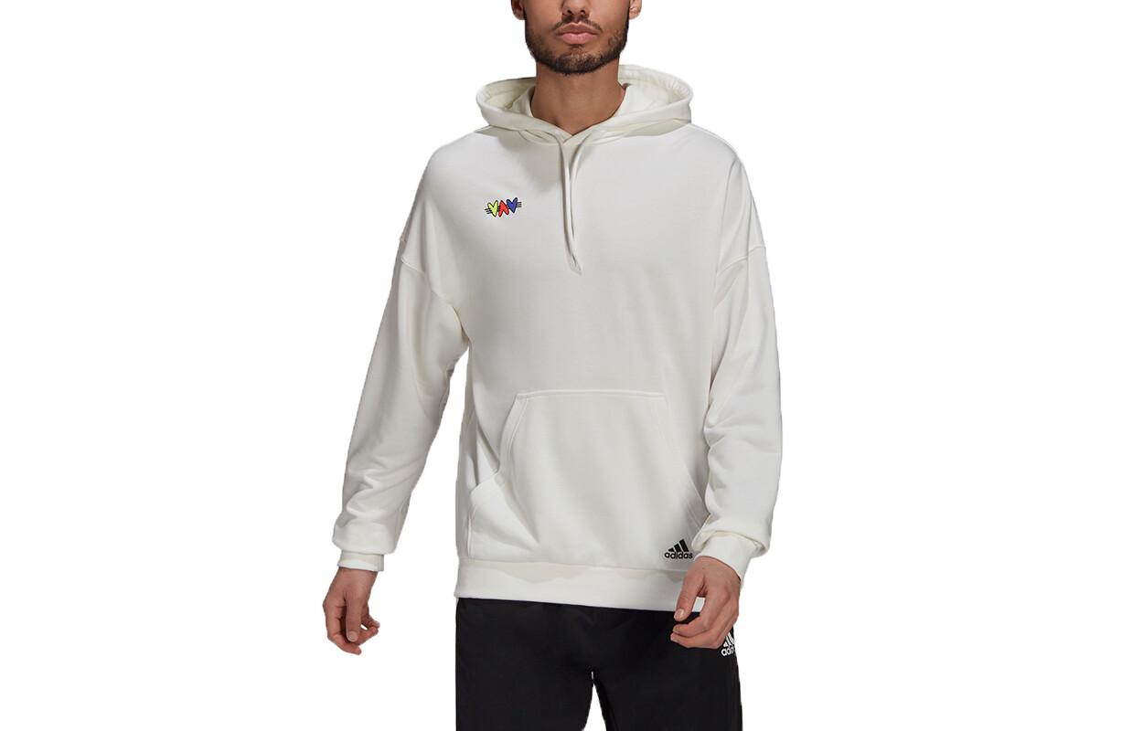 Толстовка мужская белая Adidas, белый
Толстовка мужская белая Adidas, белый