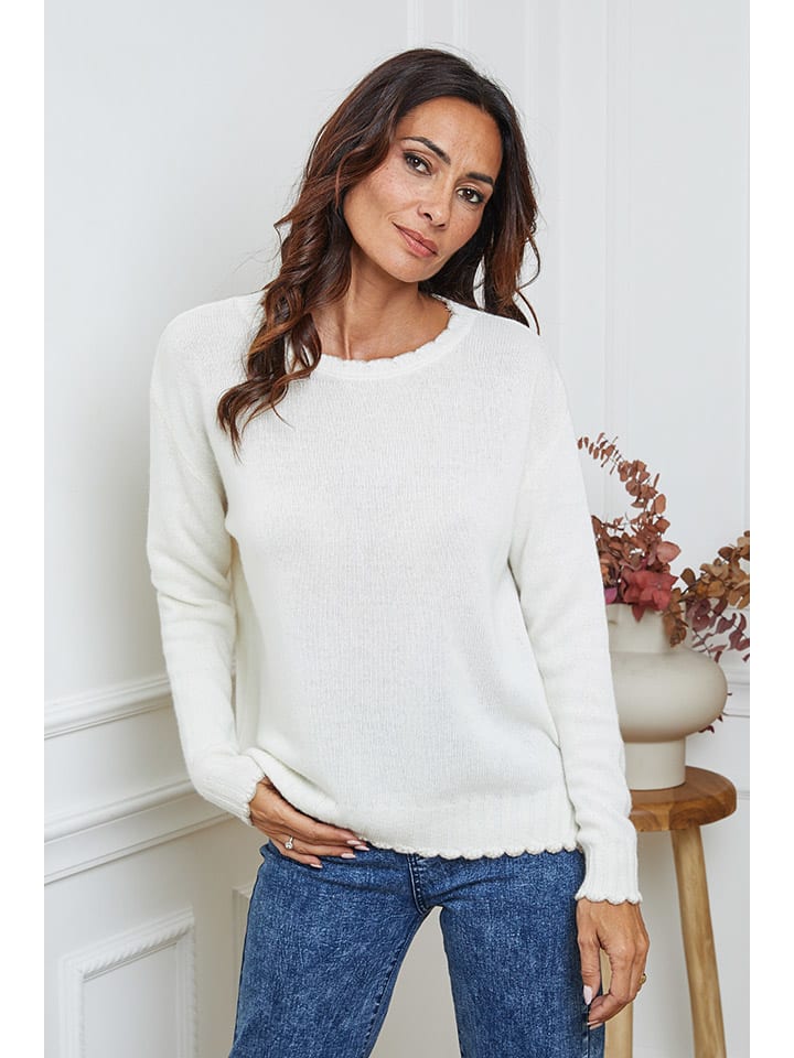 Свитер Кедис кремового цвета So Cachemire
Свитер Кедис кремового цвета So Cachemire