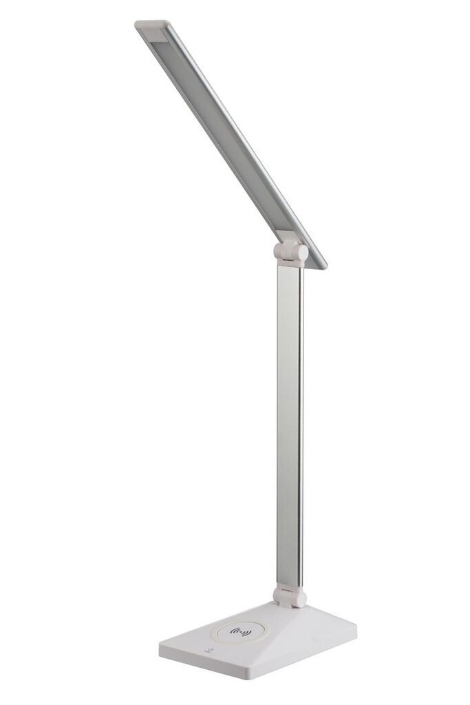 Activejet PULSAR 2 LED настольная лампа с беспроводным зарядным устройством, серебро
Activejet PULSAR 2 LED настольная лампа с беспроводным зарядным устройством, серебро