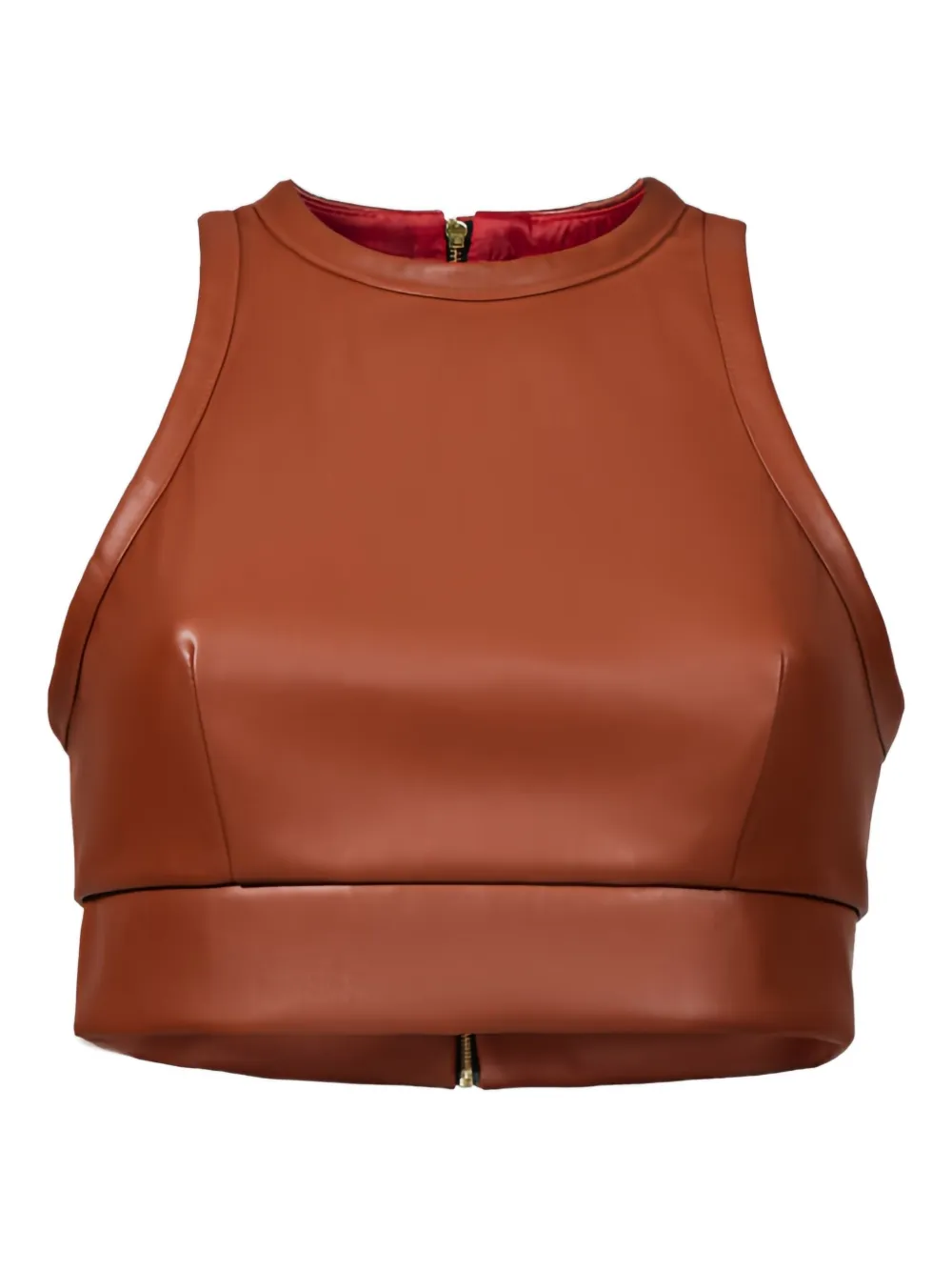 Топ из искусственной кожи Lika, коричневый
Топ из искусственной кожи Lika, коричневый