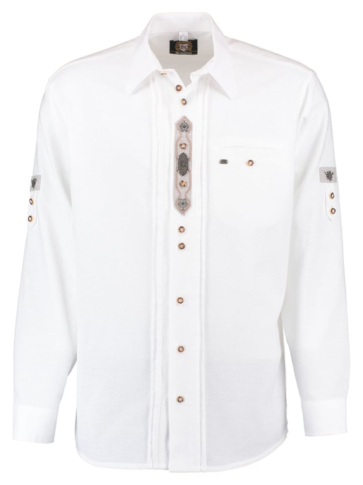 Традиционная рубашка флафа белого цвета OS-Trachten
Традиционная рубашка флафа белого цвета OS-Trachten