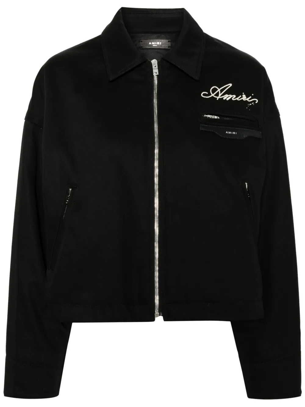 Джинсовая куртка с искусственным жемчугом AMIRI, черный
Джинсовая куртка с искусственным жемчугом AMIRI, черный