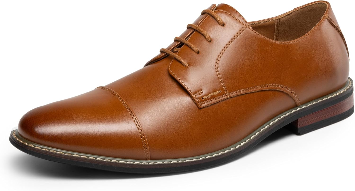 Мужские классические современные туфли оксфорды с шнуровкой Bruno Marc, коричневый
Мужские классические современные туфли оксфорды с шнуровкой Bruno Marc, коричневый