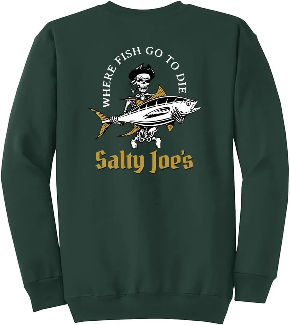 Толстовка с логотипом Ol' Angler SALTY JOES
Толстовка с логотипом Ol' Angler SALTY JOES