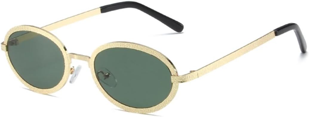 Солнцезащитные очки с защитой UV400 | Овальная металлическая оправа, цветные линзы | Для женщин и мужчин, для занятий спортом на открытом воздухе и вождения DSVIGF, Golden Dark Green
Солнцезащитные очки с защитой UV400 | Овальная металлическая оправа, цветные линзы | Для женщин и мужчин, для занятий спортом на открытом воздухе и вождения DSVIGF, Golden Dark Green