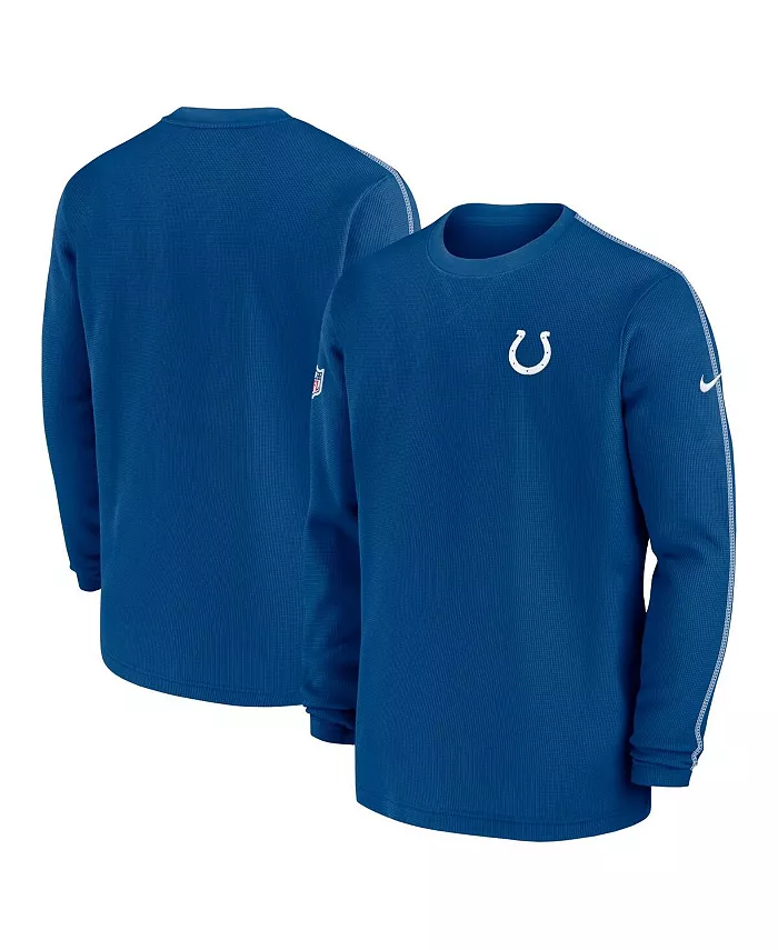 Мужская футболка Royal Indianapolis Colts 2024 Sideline Coaches с длинным рукавом Nike
Мужская футболка Royal Indianapolis Colts 2024 Sideline Coaches с длинным рукавом Nike