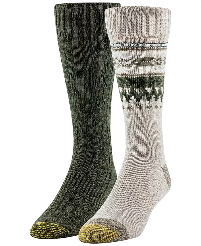 Мужские носки-гольфы с узором фэр-айл и усиленным мыском, набор из 2 пар Gold Toe, мультиколор
Мужские носки-гольфы с узором фэр-айл и усиленным мыском, набор из 2 пар Gold Toe, мультиколор