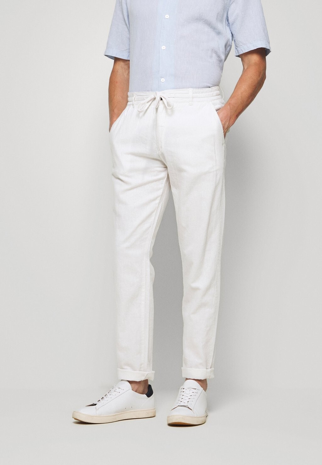 Брюки Tapered Fit Pants Lindbergh, белый
Брюки Tapered Fit Pants Lindbergh, белый