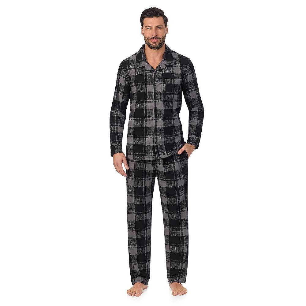 Мужской комплект из пижамного топа и пижамных штанов Cuddl Duds Cozy Lodge с вырезом на воротнике, цвет Grey Buffalo
Мужской комплект из пижамного топа и пижамных штанов Cuddl Duds Cozy Lodge с вырезом на воротнике, цвет Grey Buffalo