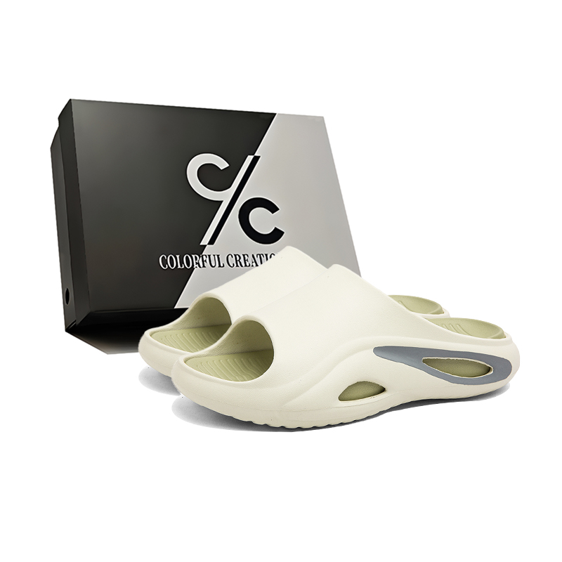 Мужские сандалии-слайдеры из ЭВА, тихие, нескользящие, устойчивые к запахам и истиранию Colorful Creations, Black Gray
Мужские сандалии-слайдеры из ЭВА, тихие, нескользящие, устойчивые к запахам и истиранию Colorful Creations, Black Gray