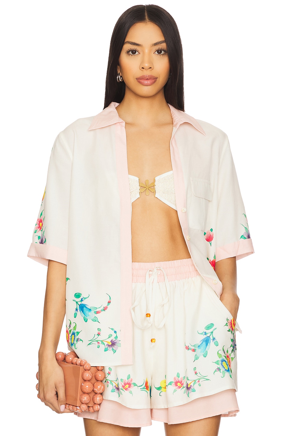 X revolve рубашка Veleria Sancia, khazana print
X revolve рубашка Veleria Sancia, khazana print