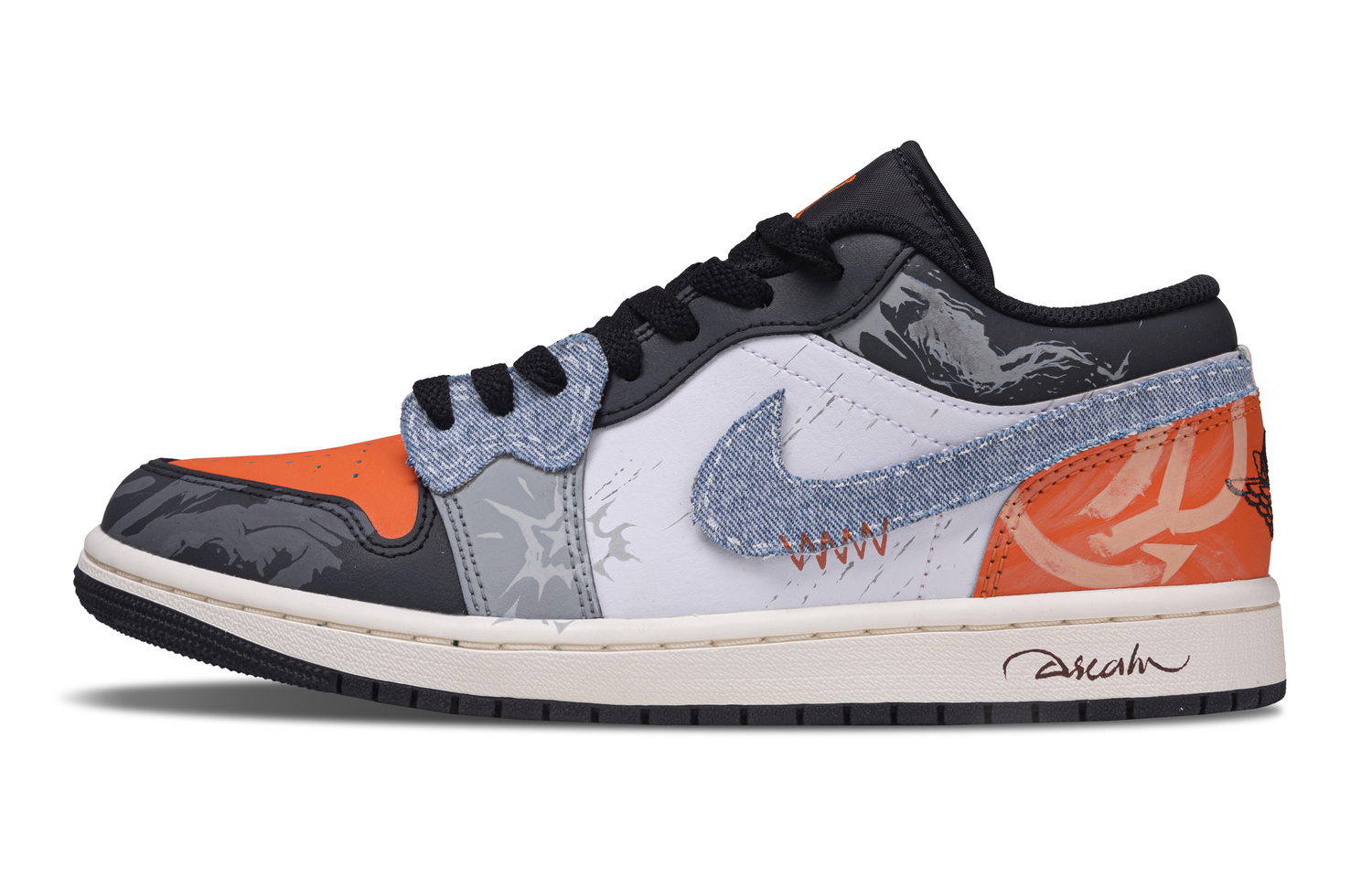 Air 1 Wind Whisper устойчивые к истиранию увеличивающие рост низкие кроссовки в винтажном стиле баскетбольные мужские Jordan, оранжевый
Air 1 Wind Whisper устойчивые к истиранию увеличивающие рост низкие кроссовки в винтажном стиле баскетбольные мужские Jordan, оранжевый