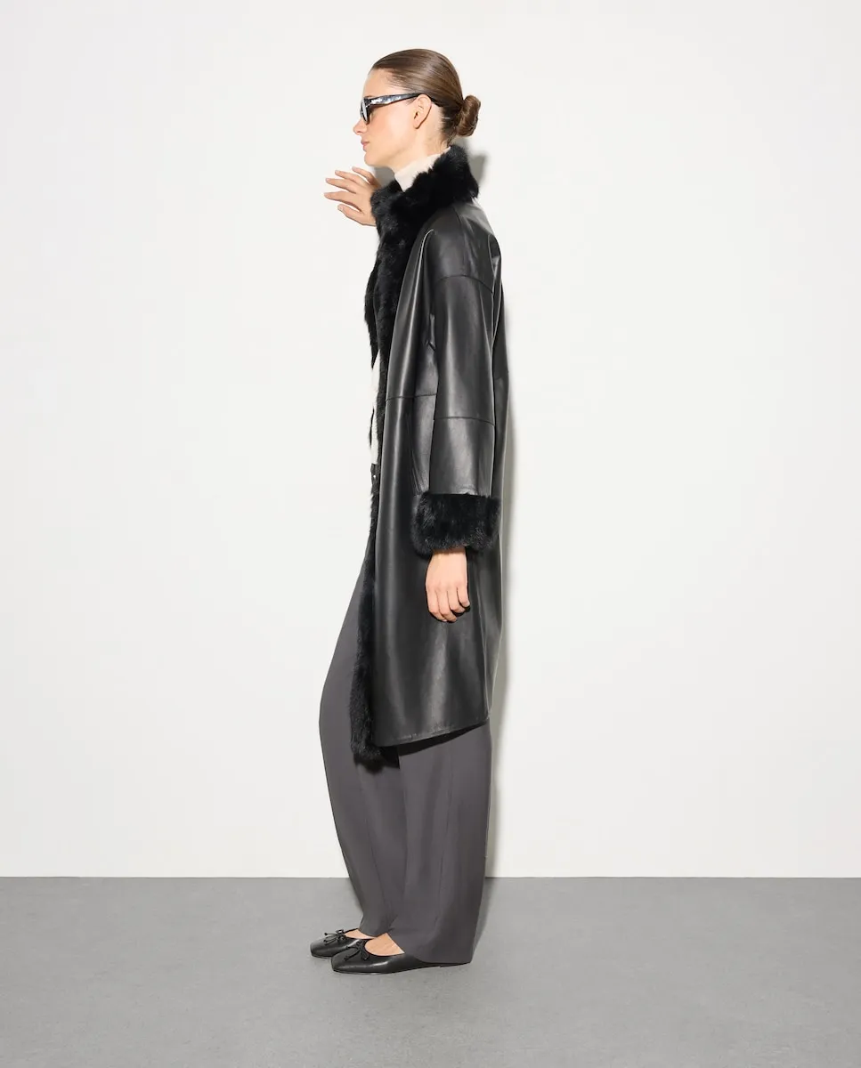 Длинная женская парка с меховой отделкой Woman El Corte Inglés, черный
Длинная женская парка с меховой отделкой Woman El Corte Inglés, черный