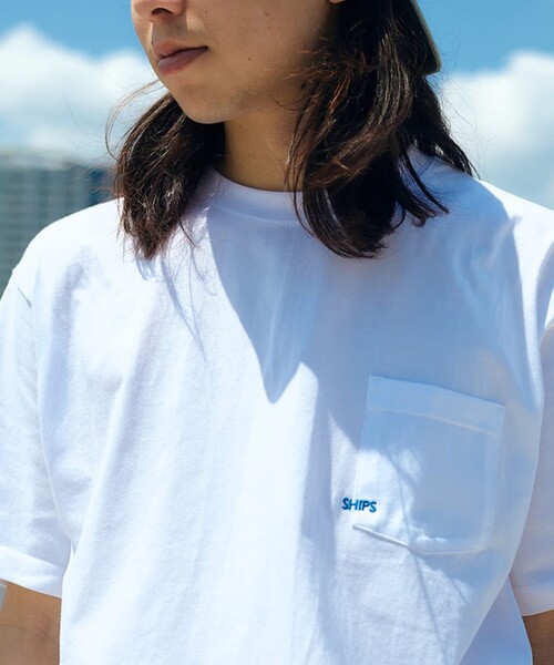 Мини-футболка с логотипом и карманом SHIPS
Мини-футболка с логотипом и карманом SHIPS