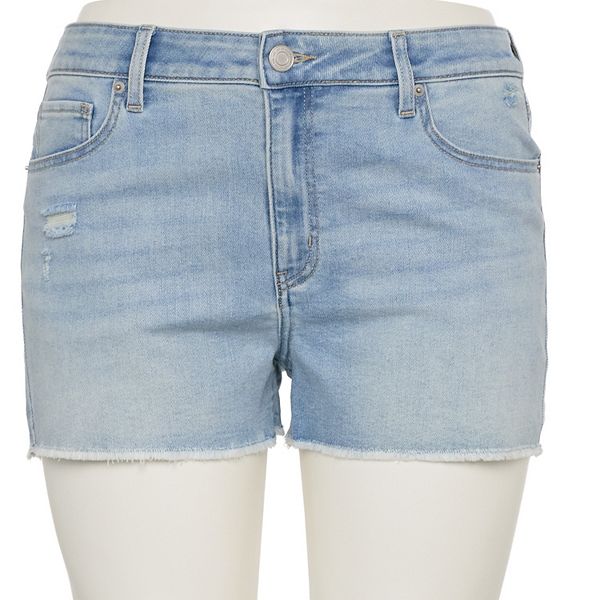 Джинсовые шорты Juniors plus size high rise So, Light Destructed
Джинсовые шорты Juniors plus size high rise So, Light Destructed