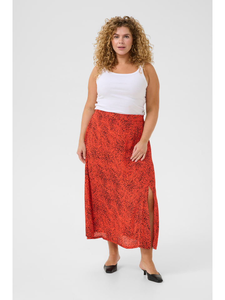 KAFFE curve Юбка KCaliana А-образного силуэта, цвет «гренадин», с анималистическим принтом
KAFFE curve Юбка KCaliana А-образного силуэта, цвет «гренадин», с анималистическим принтом