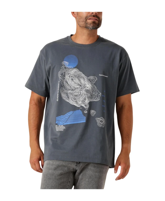 Мужская футболка-поло с графическим принтом, синяя. Peak Performance, синий
Мужская футболка-поло с графическим принтом, синяя. Peak Performance, синий