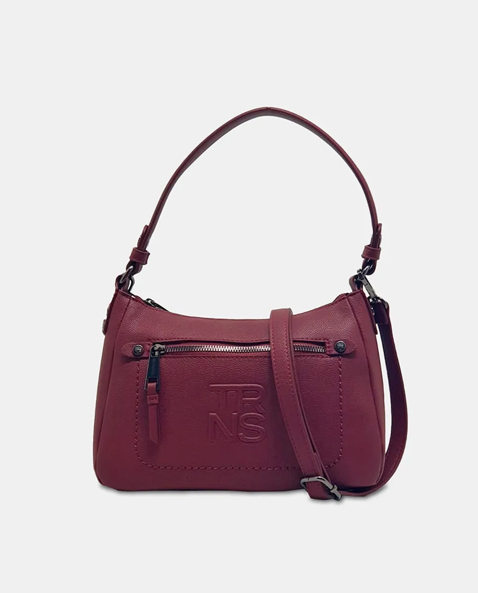 Сумка-хобо со съемной сумкой через плечо Torrens, бордовый
Сумка-хобо со съемной сумкой через плечо Torrens, бордовый