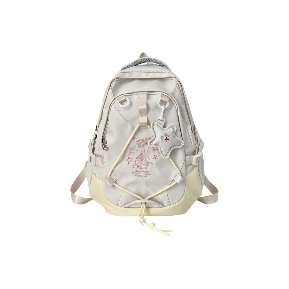 DCLOUD Нейлоновый рюкзак унисекс бежевый белый и желтый бежевый белый и синий зеленый экрю серый и синий, Beige White Yellow Multicolor
DCLOUD Нейлоновый рюкзак унисекс бежевый белый и желтый бежевый белый и синий зеленый экрю серый и синий, Beige White Yellow Multicolor