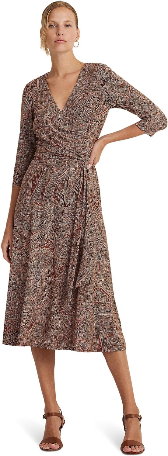 Платье LAUREN Ralph Lauren Paisley Surplice Stretch Jersey Dress, цвет Tan/Cream/Pink
Платье LAUREN Ralph Lauren Paisley Surplice Stretch Jersey Dress, цвет Tan/Cream/Pink
