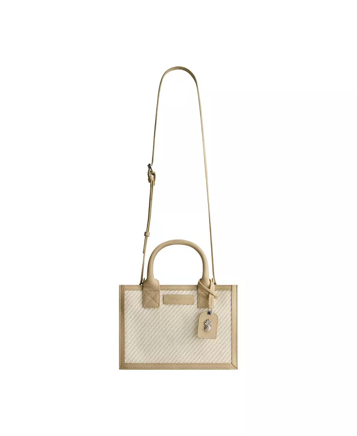 Мягкая плетеная современная сумка-тоут Tommy Bahama, коричневый/бежевый
Мягкая плетеная современная сумка-тоут Tommy Bahama, коричневый/бежевый