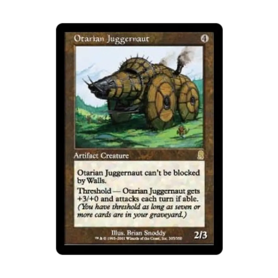 CCG Отариан Джаггернаут (R), MTG - Odyssey
CCG Отариан Джаггернаут (R), MTG - Odyssey