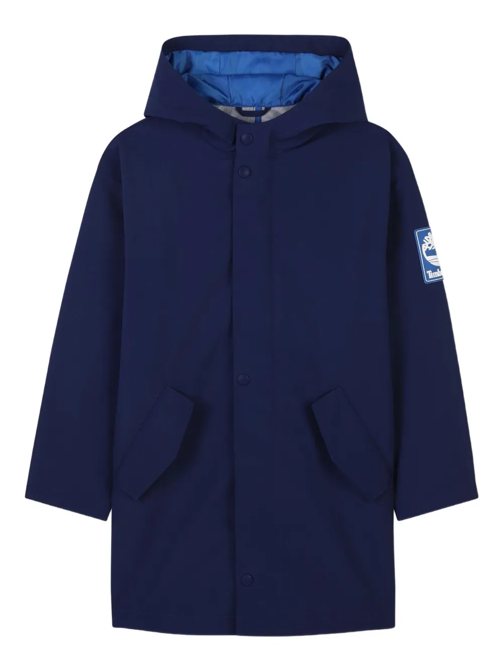 Плащ с капюшоном и нашивкой-логотипом Timberland Kids, синий
Плащ с капюшоном и нашивкой-логотипом Timberland Kids, синий