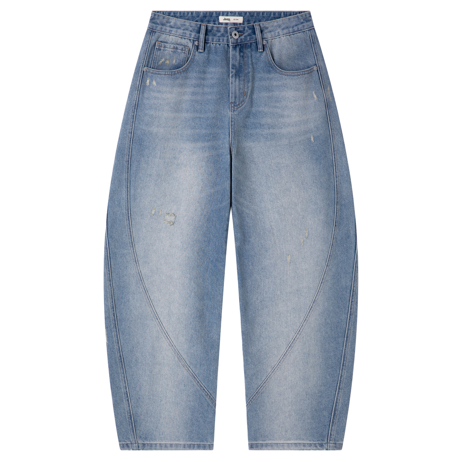 Jeep Джинсы Unisex P755MWNN96 Blue Moderate Wide Leg
Jeep Джинсы Unisex P755MWNN96 Blue Moderate Wide Leg
