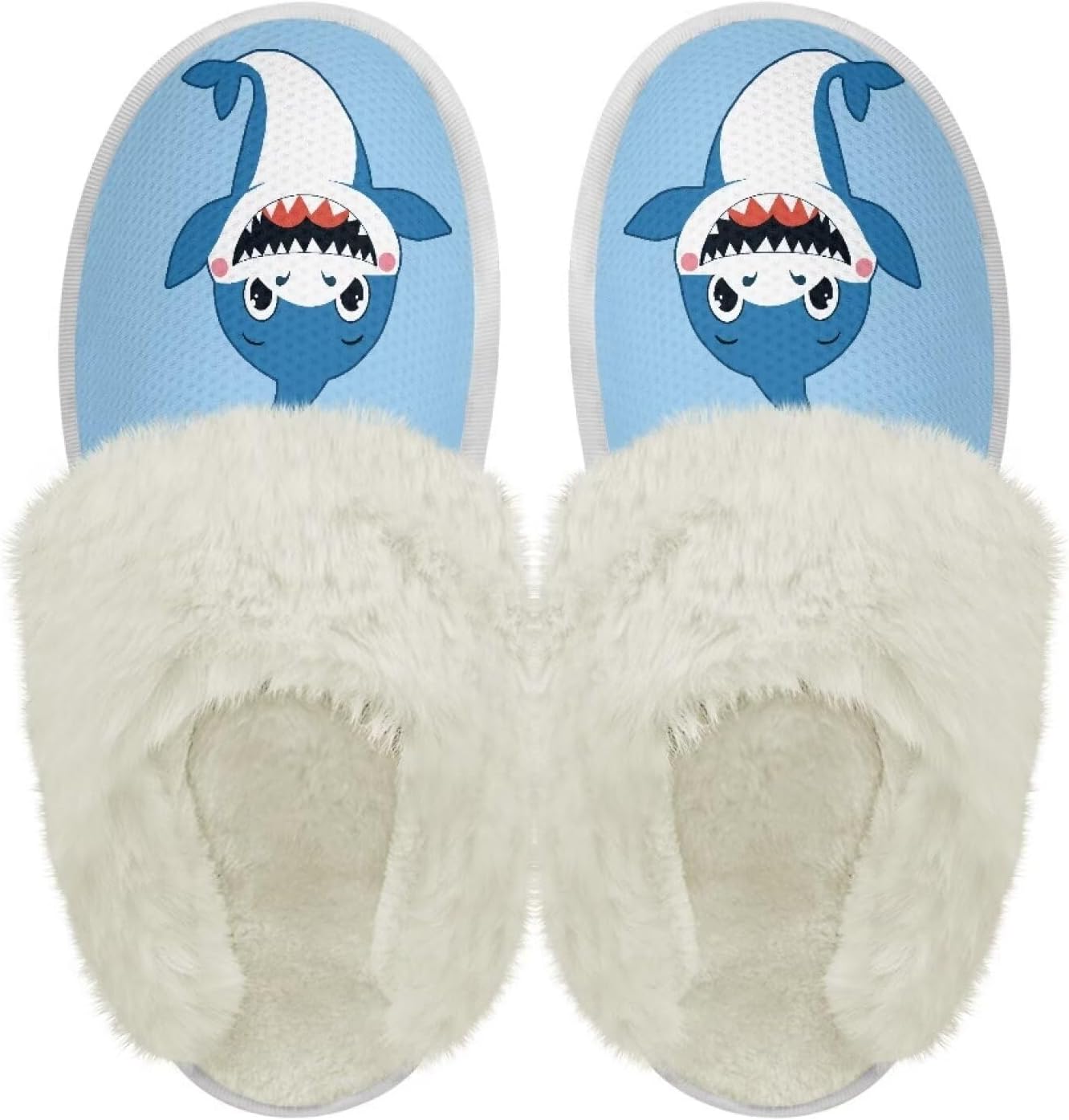 Хлопковые тапочки PJHEQOXE с пушистыми краями, домашние тапочки для дома и улицы, хлопковые тапочки унисекс, Shark
Хлопковые тапочки PJHEQOXE с пушистыми краями, домашние тапочки для дома и улицы, хлопковые тапочки унисекс, Shark