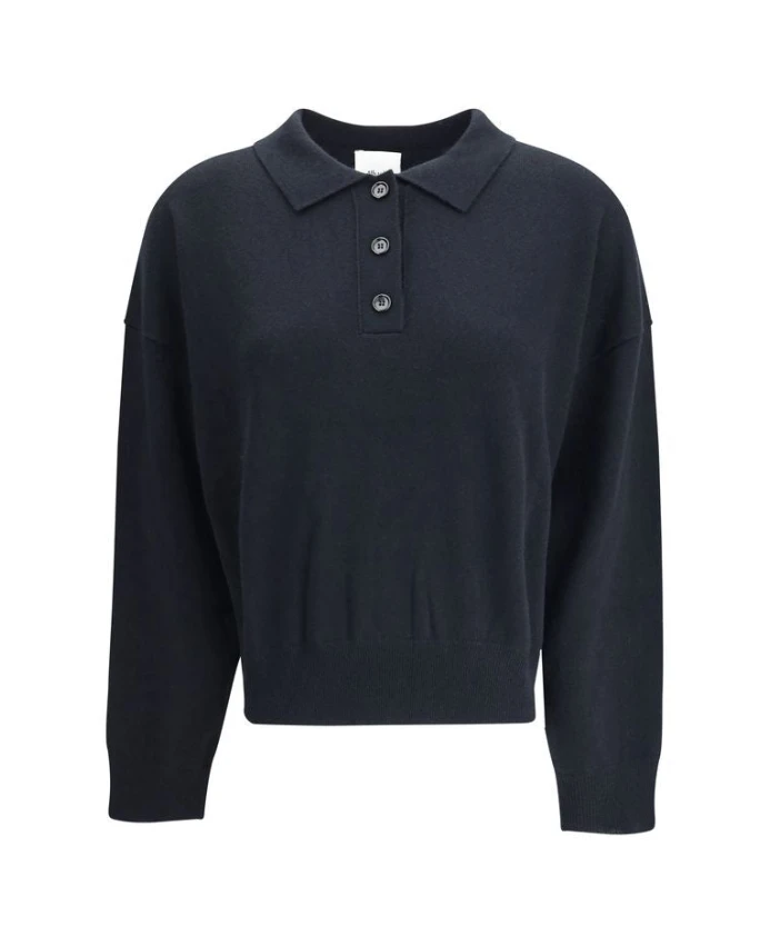 Шерстяной поло-свитер Allude, синий
Шерстяной поло-свитер Allude, синий