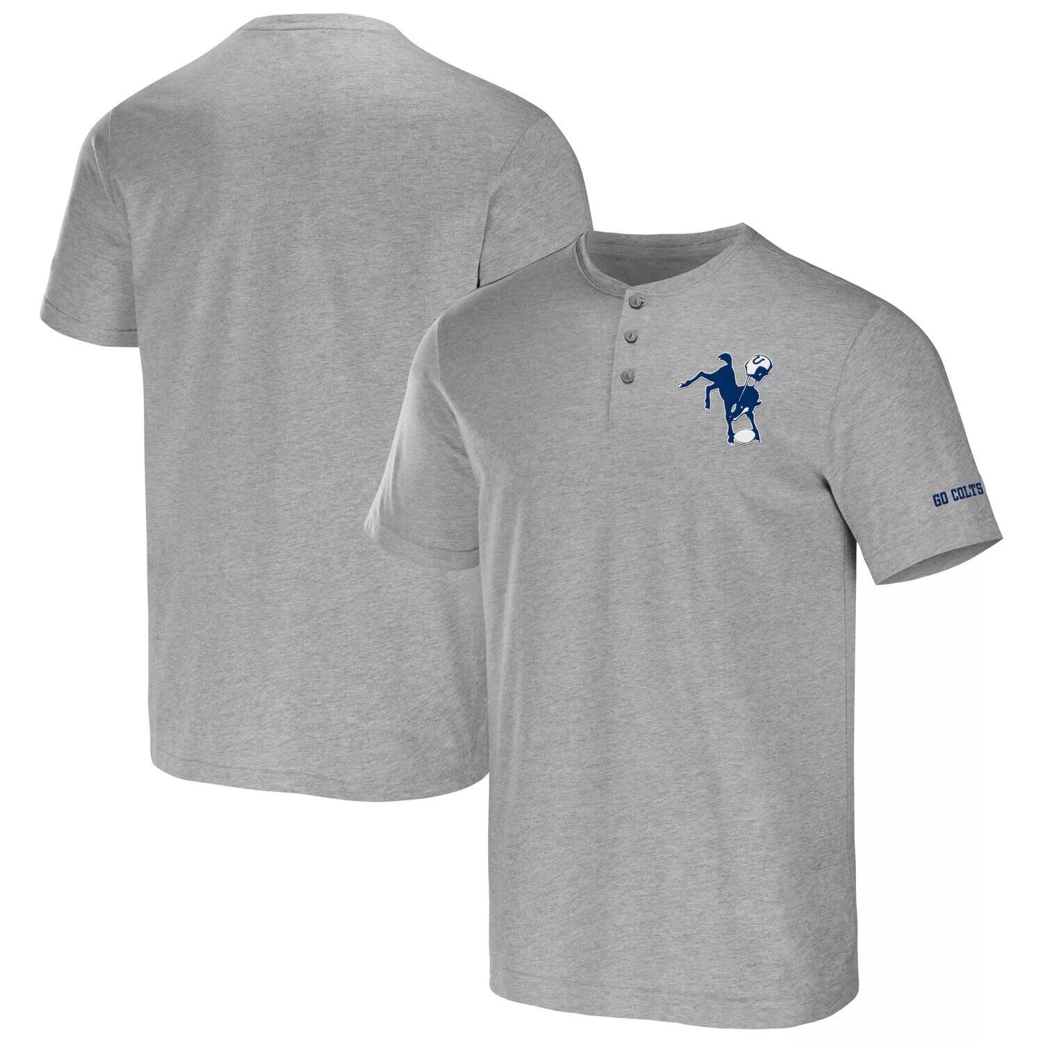 Мужская футболка NFL x Darius Rucker Collection от Fanatics Heather Grey Indianapolis Colts Henley
Мужская футболка NFL x Darius Rucker Collection от Fanatics Heather Grey Indianapolis Colts Henley