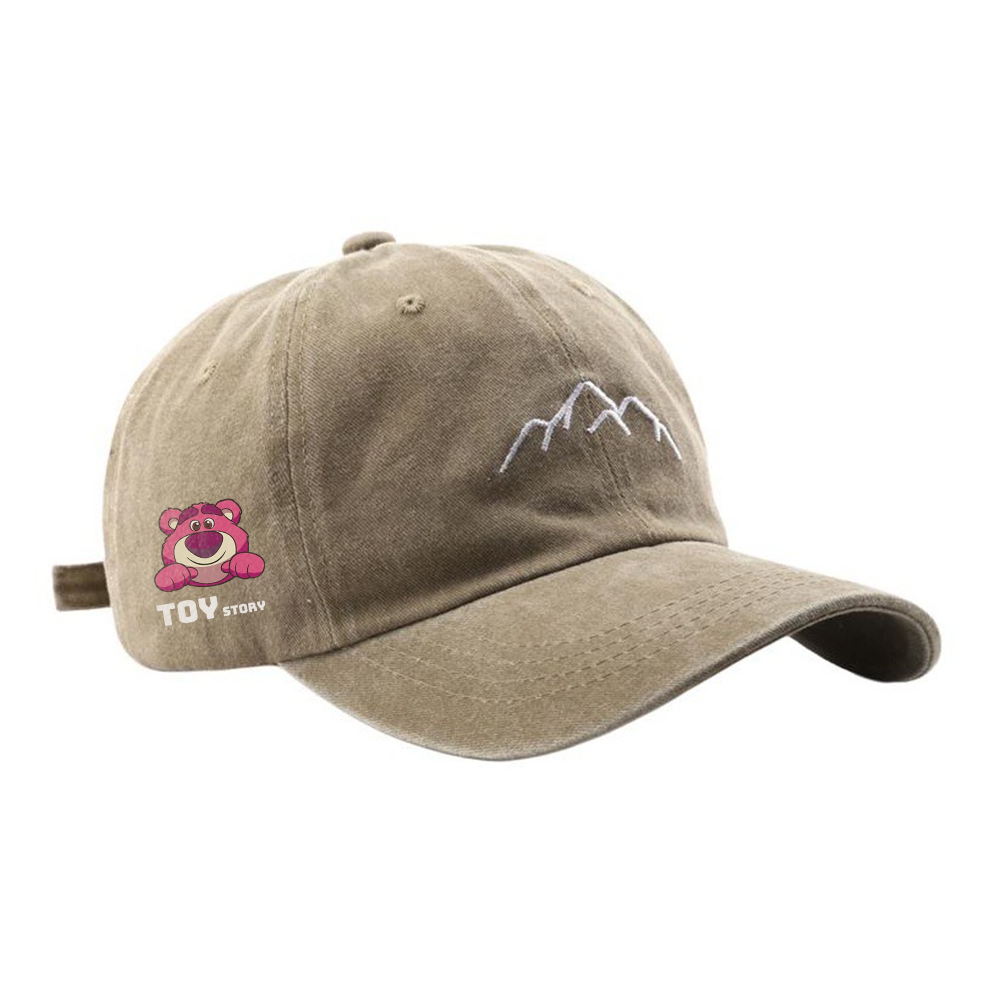 Disney Бейсболка хлопковая унисекс серии Strawberry Bear, Khaki
Disney Бейсболка хлопковая унисекс серии Strawberry Bear, Khaki