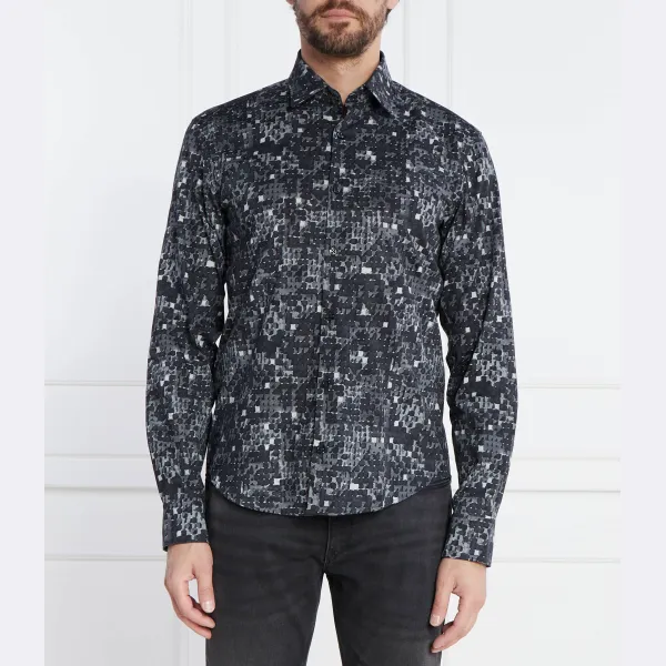 Эргономичная рубашка приталенного кроя Hugo, черный
Эргономичная рубашка приталенного кроя Hugo, черный